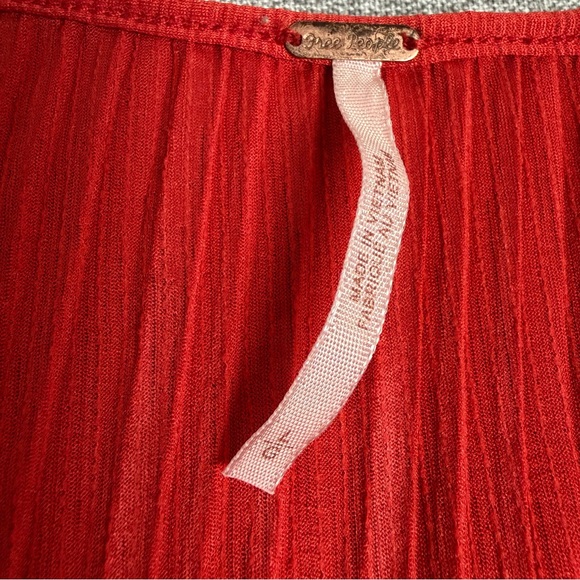 Free People "Can't Help It" Pleated Mini Dress - Picture 5 of 9